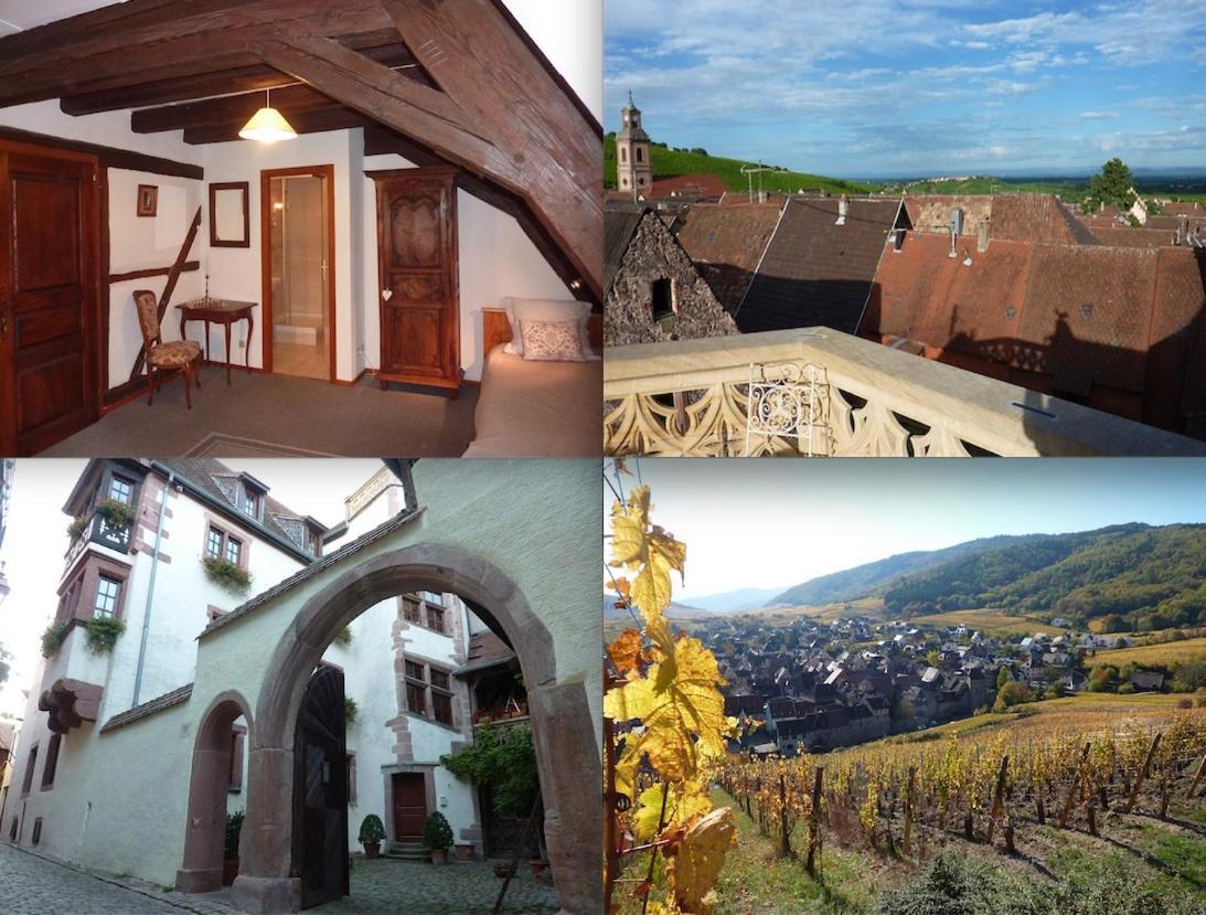 Bed and breakfast ADRIHOF à Riquewihr, Cour de l'Abbaye d'Autrey Extérieur photo